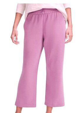 Lululemon Softstreme High-Rise Straight Leg Cropped Pants Sz 6 Velvet Burgundy